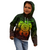 Samoa Polynesian Custom Hoodie Vintage Polynesian Turtle (Reggae) Kid Reggae - Polynesian Pride