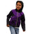 Niue Polynesian Custom Zip up Hoodie Niue Waves (Purple) - Polynesian Pride