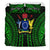 (Custom Personalised) Cook Islands Bedding Set Polynesian Cultural The Best For You Green LT13 - Polynesian Pride