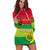 (Custom Personalised) Vanuatu Color Hoodie Dress Six Provinces and Map LT13 - Polynesian Pride