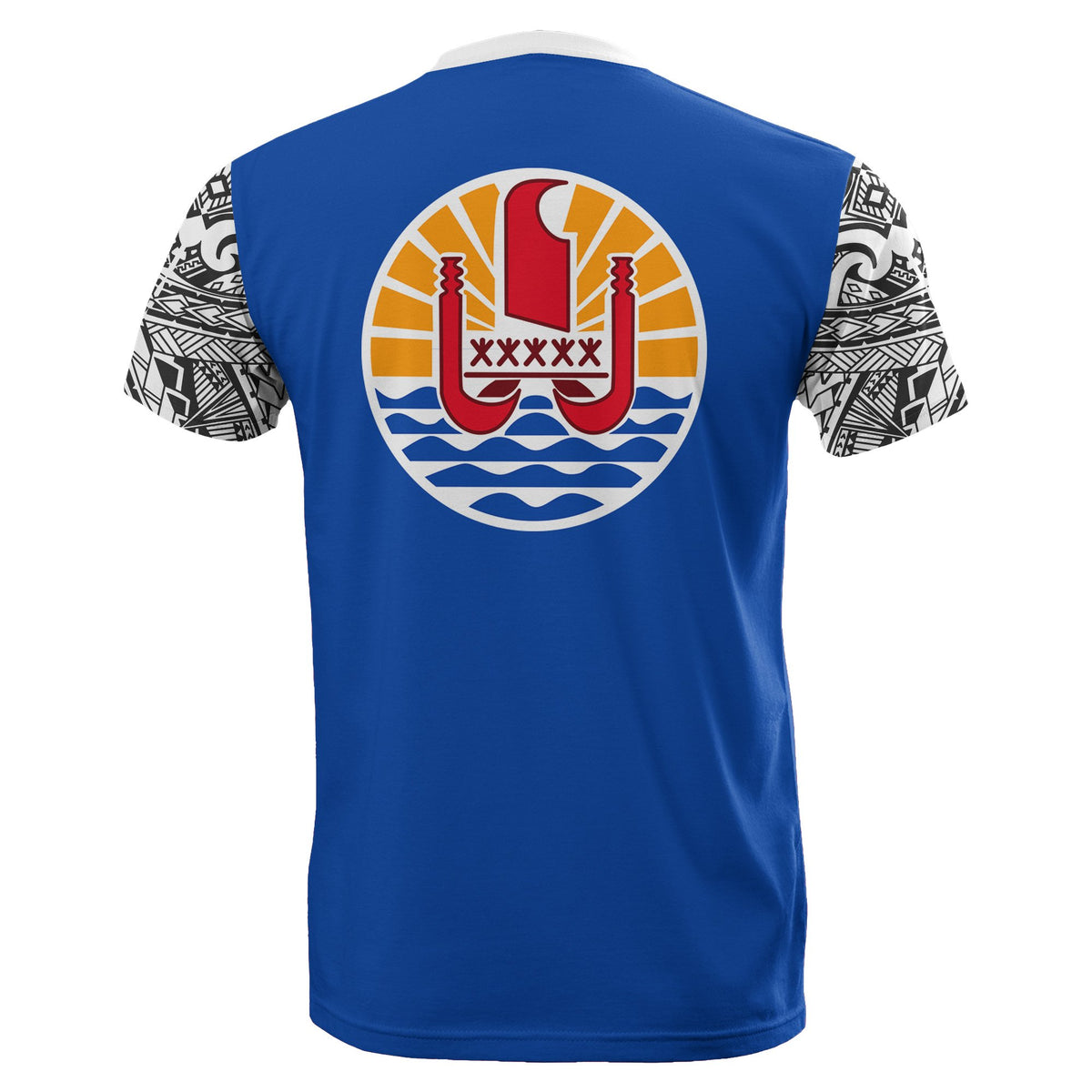 French Polynesia All Over T Shirt French Polynesia Flag Polynesian Tattoo Style - Polynesian Pride
