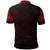 Aotearoa Maori Tattoo Black and Red Polo T Shirt - Polynesian Pride