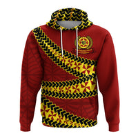 Tonga High School Hoodie Tongan Patterns LT20 Unisex Green - Polynesian Pride