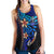 Guam Woman's Racerback Tank - Vintage Tribal Mountain - Polynesian Pride