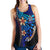 Vanuatu Woman's Racerback Tank - Vintage Tribal Mountain - Polynesian Pride