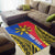 (Custom Personalised) Philippines Area Rug Sun Rayonnant LT13 - Polynesian Pride