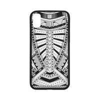 Polynesian 22 Rubber Phone Case One Size iPhone X Black - White - Polynesian Pride