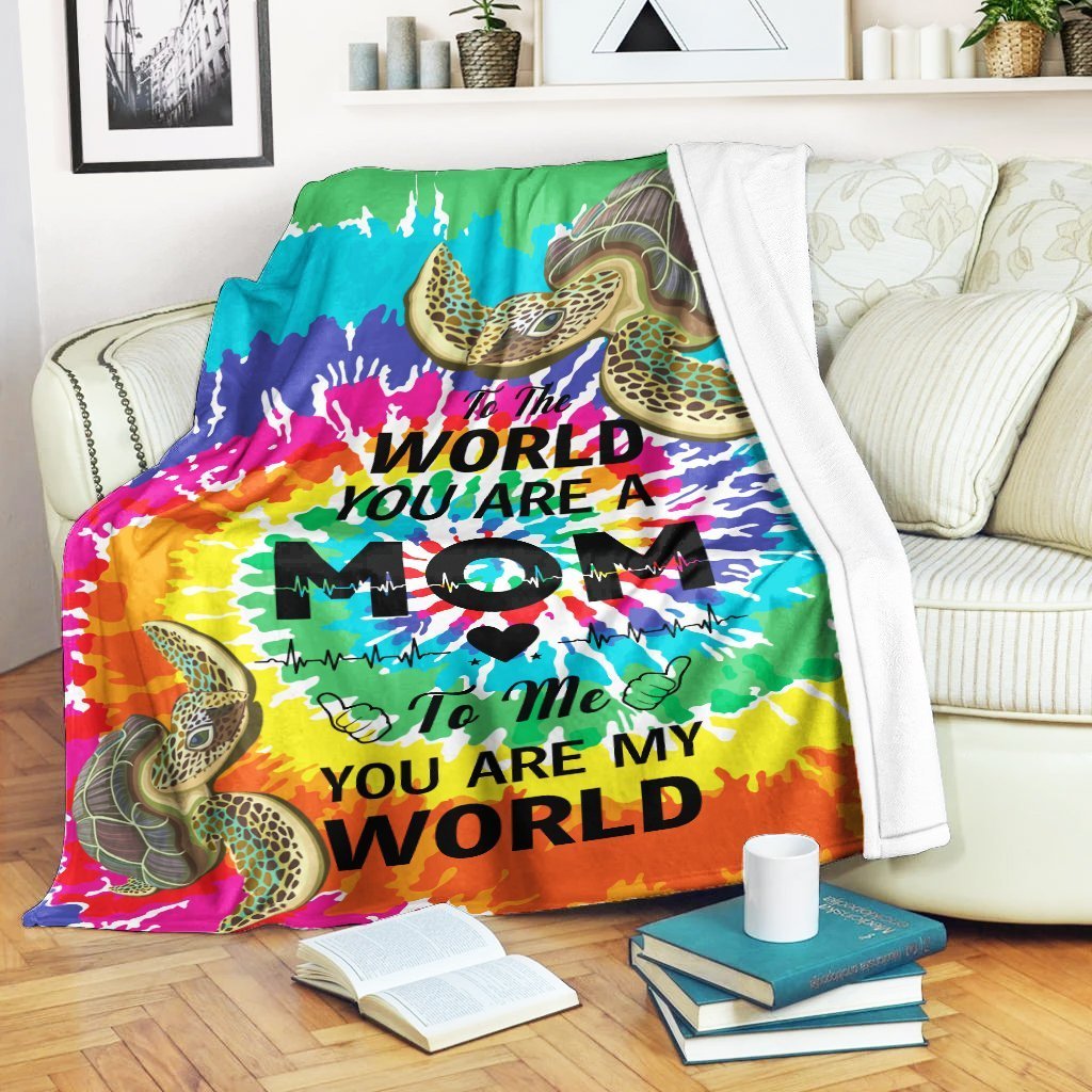 Polynesian Premium Blanket - To My Mom - Polynesian Pride