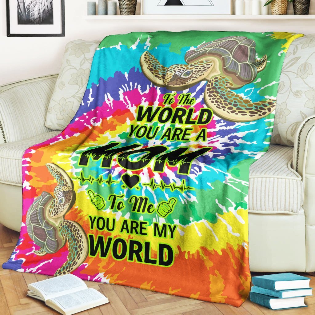 Polynesian Premium Blanket - To My Mom - Polynesian Pride