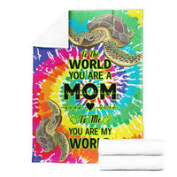 Polynesian Premium Blanket - To My Mom - Polynesian Pride