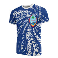 Guam T Shirt Guam Flag Swirling Style Unisex Art - Polynesian Pride
