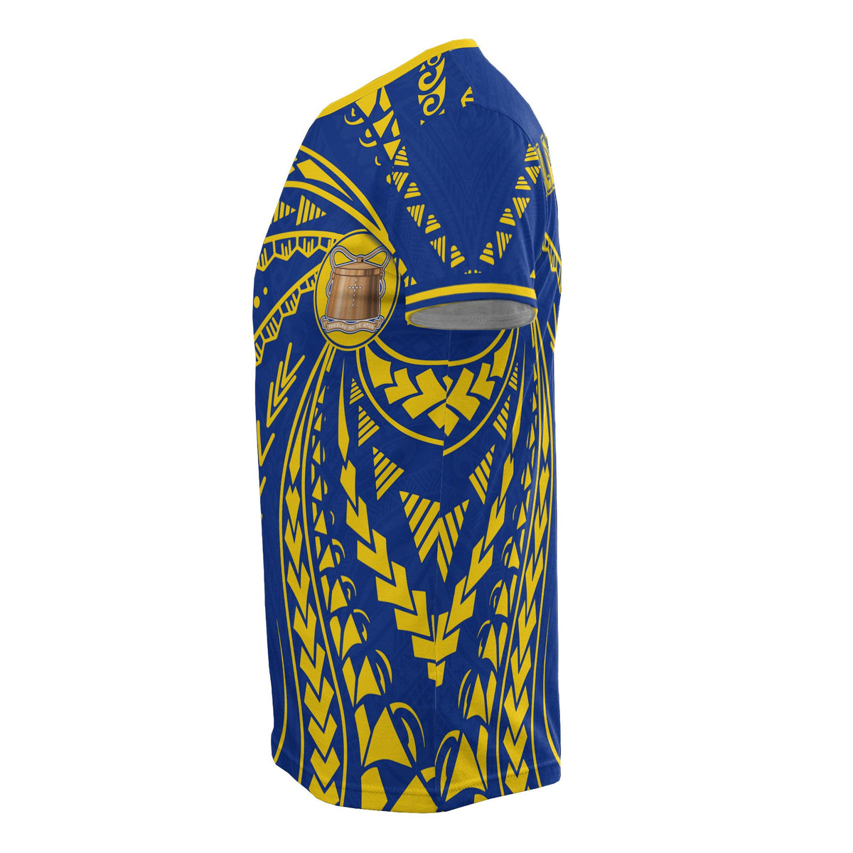Tokelau T Shirt Tokelauan Coat of Arms Swirling Style - Polynesian Pride
