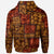 Polynesian Hoodie Elements Fabric Patchwork - Polynesian Pride