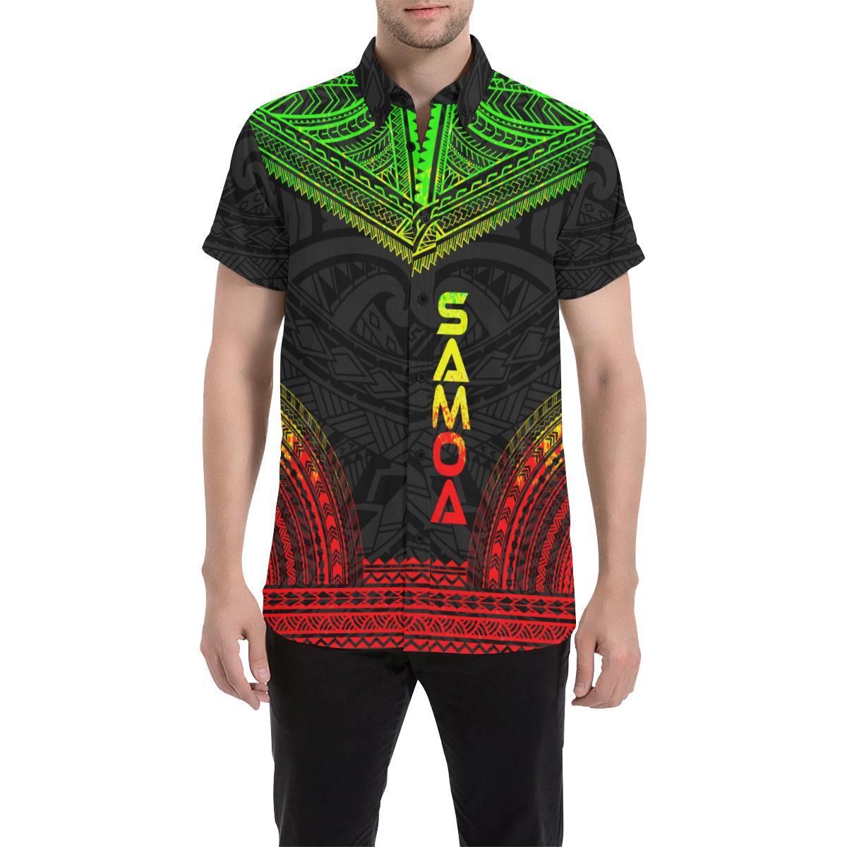 Samoa Polynesian Chief Shirt - Reggae Version - Polynesian Pride