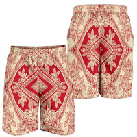 Polynesian Plumeria Mix Men's Short Black - Polynesian Pride