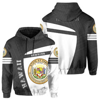 Hawaii Polynesian Sport Hoodie Gray Premium Style Unisex Gray - Polynesian Pride