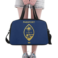 Guam Passport Fitness Handbag Guam One Size Blue - Polynesian Pride