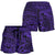 Polynesian Hawaiian Style Tribal Tattoo Violet Women's Short Women Violet - Polynesian Pride