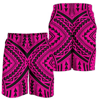 Polynesian Tradition Pink Men's Short Men's Shorts Pink - Polynesian Pride