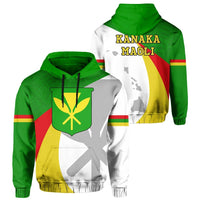 Kanaka Hoodie Typecast Style Unisex White - Polynesian Pride