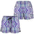 Polynesian Women's Shorts Violet Women White - Polynesian Pride