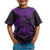 Papua New Guinea Polynesian Custom T Shirt Papua New Guinea Waves (Purple) - Polynesian Pride