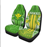 Hawaii Polynesian Car Seat Covers - Hawaiian Pattern With Seal - Polynesian Pride