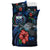 Samoa Polynesian Bedding Set - Blue Turtle Hibiscus - Polynesian Pride