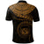 Polynesian Hawaii Polo Shirt Hawaiian Waves (Golden) - Polynesian Pride