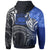 Samoa Hoodie Samoa Seal Wave Style (Blue) - Polynesian Pride