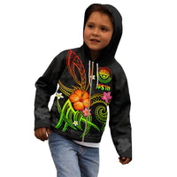 Federated States of Micronesia Polynesian Zip up Hoodie Legend of FSM (Reggae) - Polynesian Pride