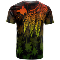 Papua New Guinea T Shirt Polynesian Wings (Reggae) - Polynesian Pride