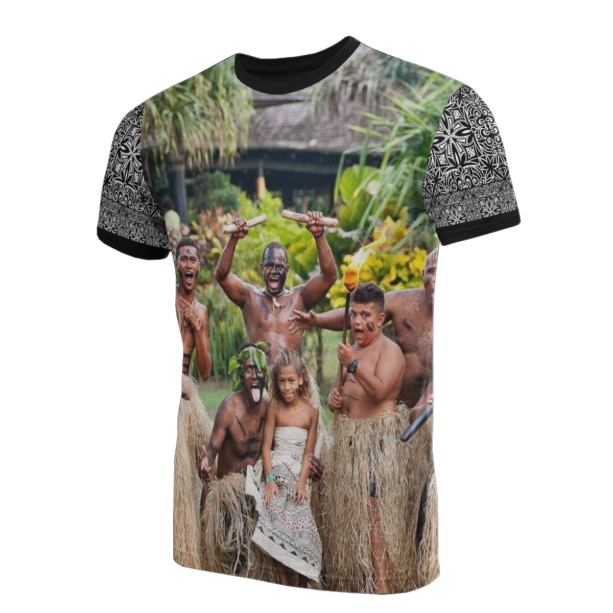 Fiji T Shirt Fijian Custom Image - Polynesian Pride