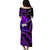 (Custom Personalised) Hawaii Turtle With Plumeria Leaf Purple Puletasi Dress - LT12 - Polynesian Pride