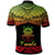 Tuvalu Polo Shirt Polynesian Tattoo Reggae Version - Polynesian Pride