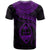 Guam Polynesian T Shirt Guam Waves (Purple) - Polynesian Pride