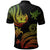 Papua New Guinea Polo Shirt Polynesian Turtle With Pattern Reggae - Polynesian Pride