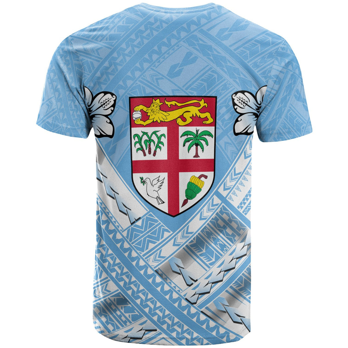 Fiji Custom T Shirt Fijian Flag Camisole Hibiscus Style - Polynesian Pride