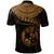 Tonga Polynesian Polo Shirt Tonga Waves (Golden) - Polynesian Pride