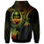 Guam Custom Hoodie Reggae Turtle - Polynesian Pride