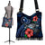 Chuuk Polynesian Boho Handbag - Blue Turtle Hibiscus - Polynesian Pride