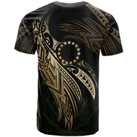 Cook Islands Polynesian T Shirt Cook Islands Legend Gold Version - Polynesian Pride