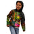 The Philippines Polynesian Zip up Hoodie Hibiscus and Banana Leaves - Polynesian Pride