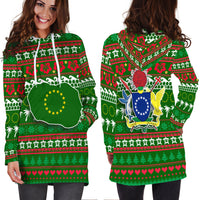 Cook Islands Christmas Hoodie Dress - Ugly Christmas - LT12 - Polynesian Pride