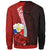 Philippines Polynesian Custom Personalised Sweater - Coat Of Arm With Hibiscus - Polynesian Pride