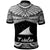 Tokelau Custom Polo Shirt Polynesian Tattoo White Version - Polynesian Pride