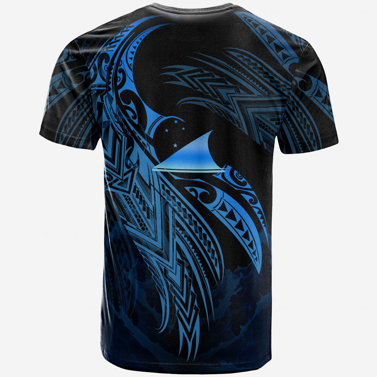 Tokelau Polynesian T Shirt Tokelau Legend Blue Version - Polynesian Pride
