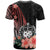 Samoa T Shirt Red Polynesian Hibiscus Pattern Style - Polynesian Pride