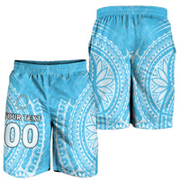 (Custom Personalised) Cook Islands Mauke Men Short - Tribal Pattern - LT12 - Polynesian Pride