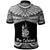 New Caledonia Polo Shirt Polynesian Tattoo White Version - Polynesian Pride